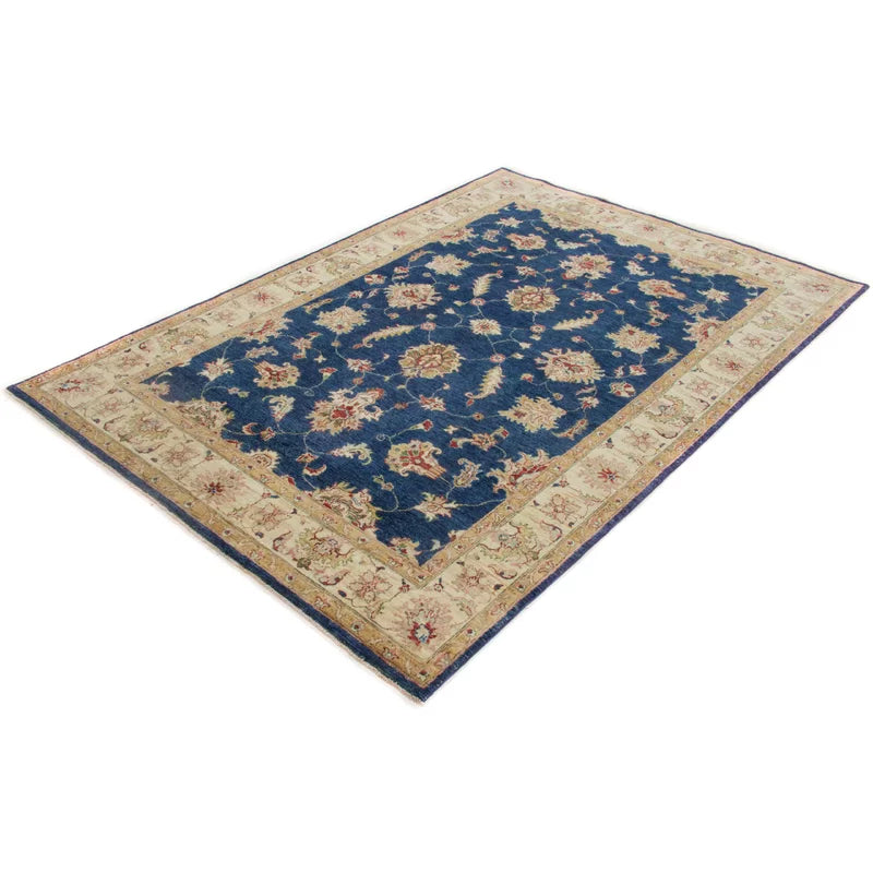 Textured Charm Handwoven Wool Rug