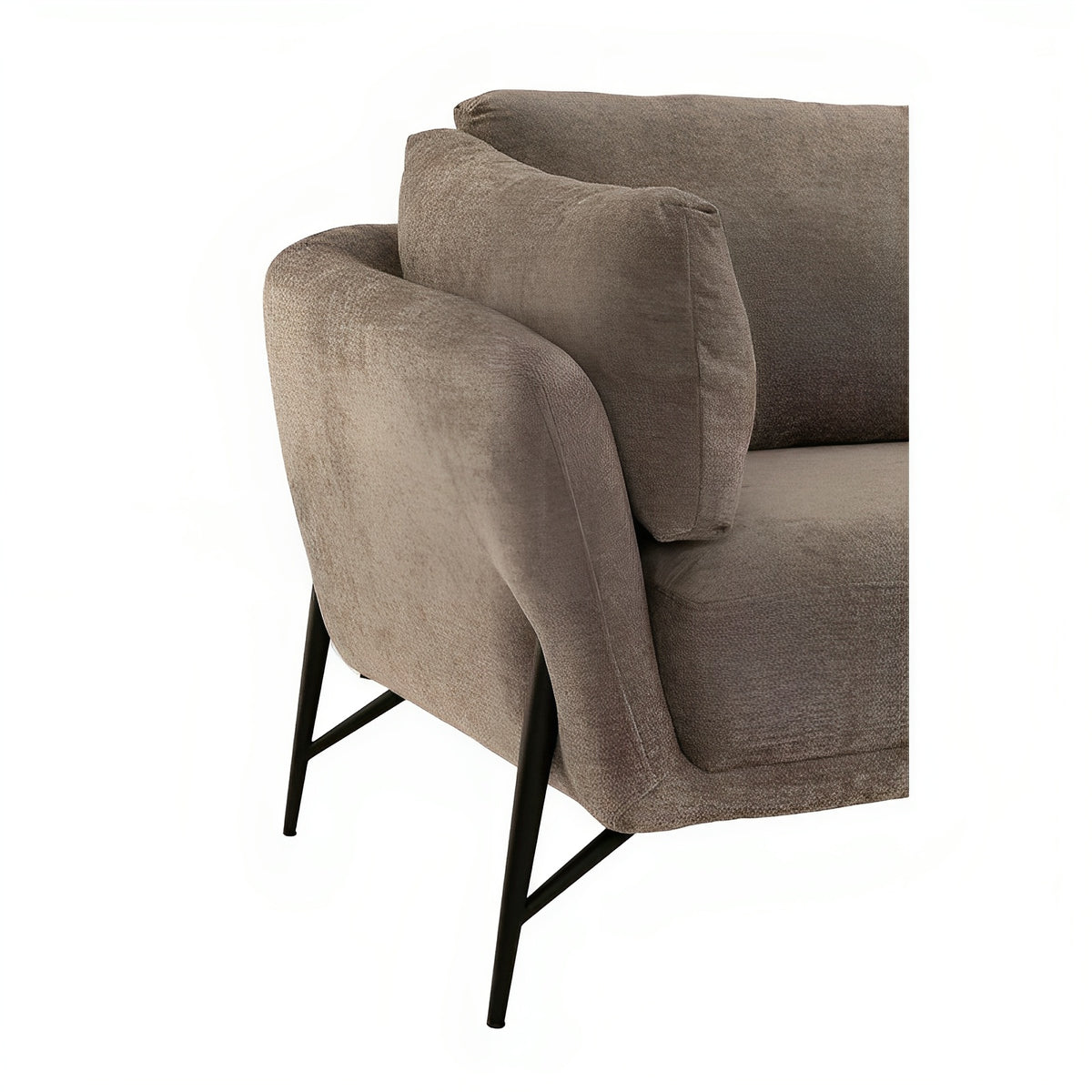 Modern L-Shaped Sectional: Luxe Comfort & Style