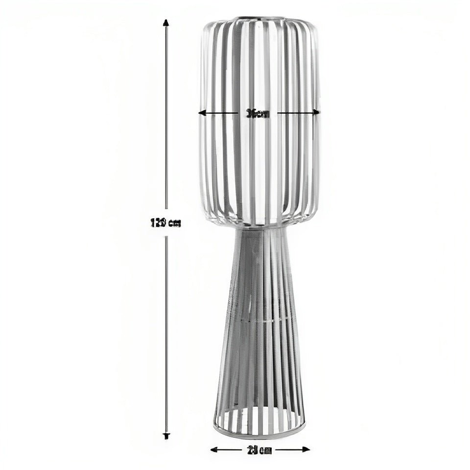 Achille Floor Lamp - Walnut