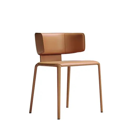 Italian Minimalist Dining Chairs Modern Simple Dining Room Chair Home Designer Light Luxury Chair with Backrest Nordic Chair Londecor