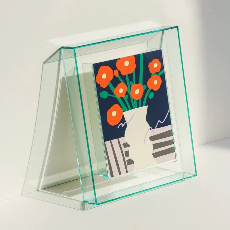 Londecor Clear Acrylic Photo Frame – Modern Rectangular Picture Frame for Home or Office - Londecor