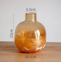 Handmade Art Bubble Glass Vase Decorative Ornaments Londecor