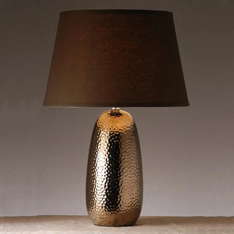 Metal Glazed Ceramic Table Lamp Londecor