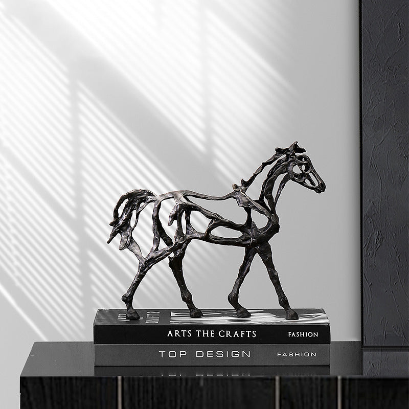 Luxury Horse Statue for Living Room