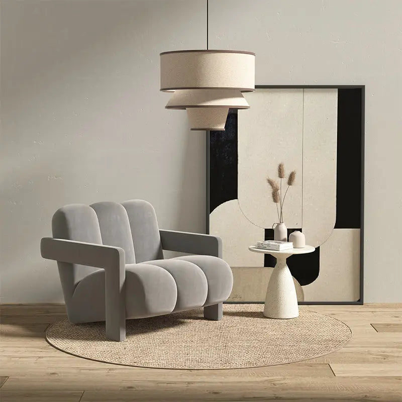Classy Grey Armchair Londecor