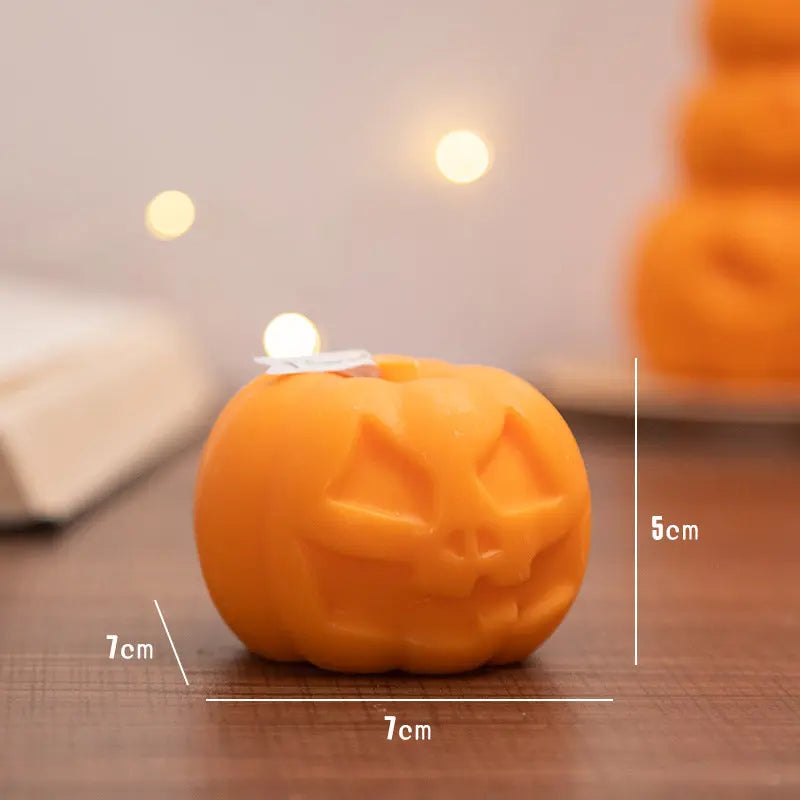 Halloween Pumpkin Candle Decoration Londecor