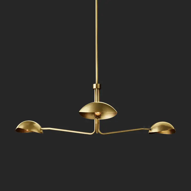 Minimalist Full Copper Creative Fashion Chandelier Londecor