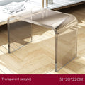 Modern Minimalist: Acrylic Coffee Table (Light Luxury, Side Table/Nightstand)