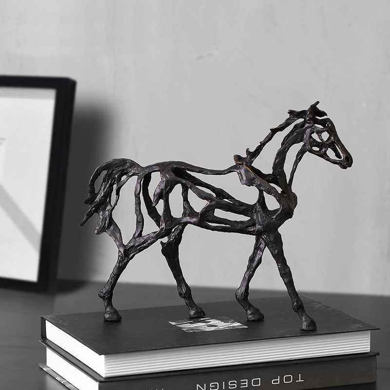 Luxury Horse Statue for Living Room