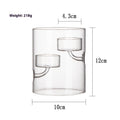 Glass Candle Holder