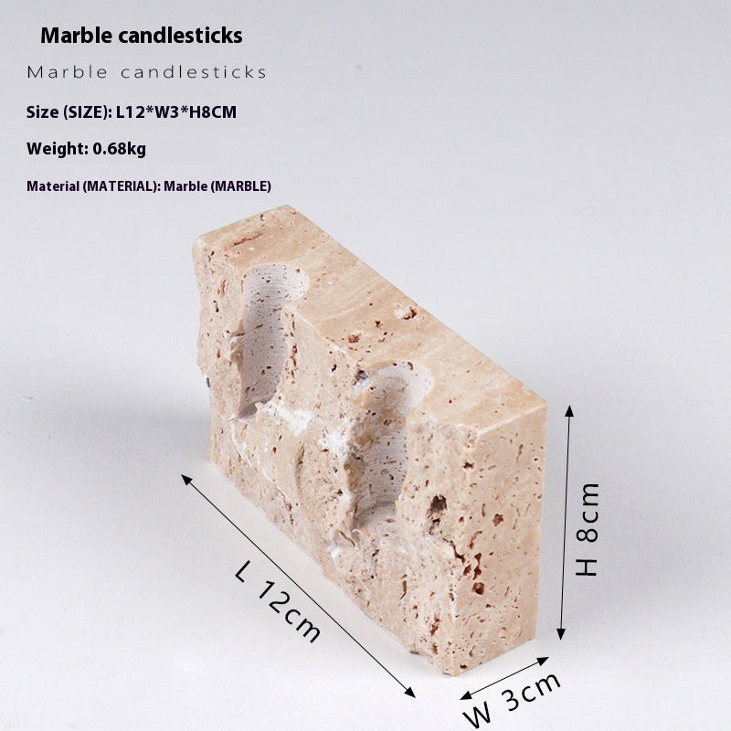 Product information: Material: Marble Size: yellow cave type a ZT0181HD, yellow cave type B ZT0182HD,Rosso Lepanto type a ZT0181ZL,Rosso Lepanto type B ZT0182ZL Process: Polishing Packing list: Candle Holder×1pc Product Image: Stone Candle Holder