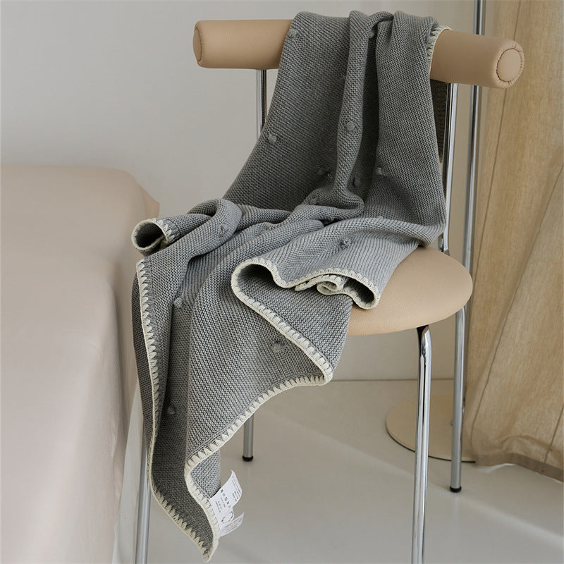 Children's Cotton Knitted Blanket/Throw