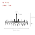 Modern Minimalist Dining Room Art Chandelier Londecor