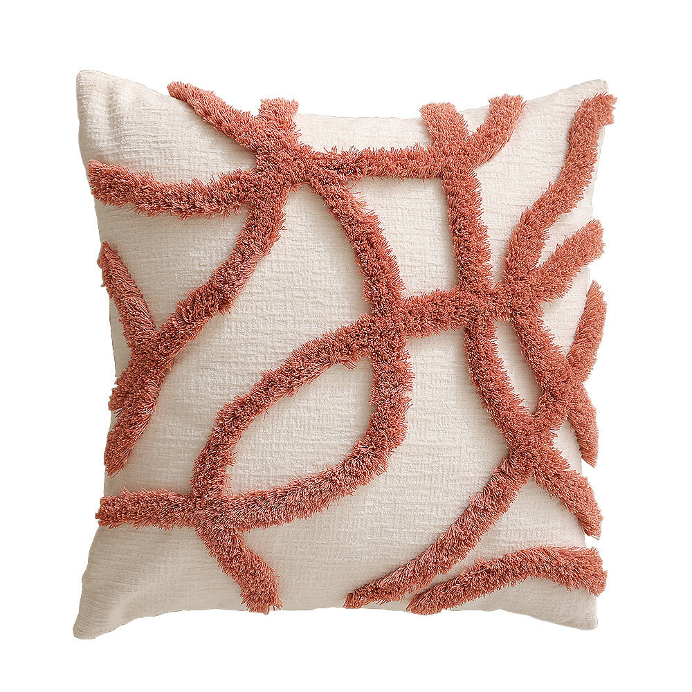 Line Tufting Sofa Pillow Cases Londecor