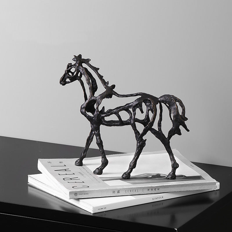 Luxury Horse Statue for Living Room