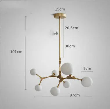 Designer Magic Bean Chandelier Londecor