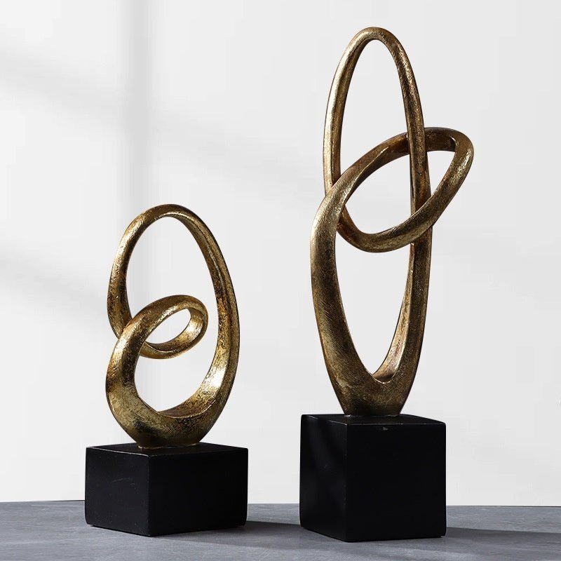 Abstract Ring Ornaments