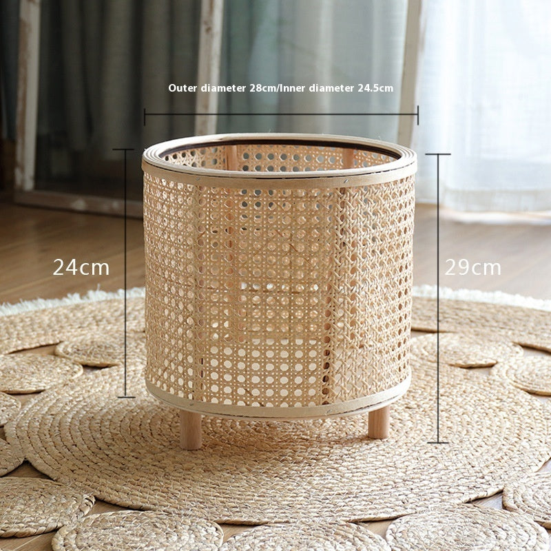 Bamboo Handmade Woven Flower Pot