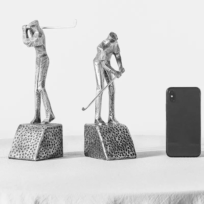 Golf Player Book End Londecor