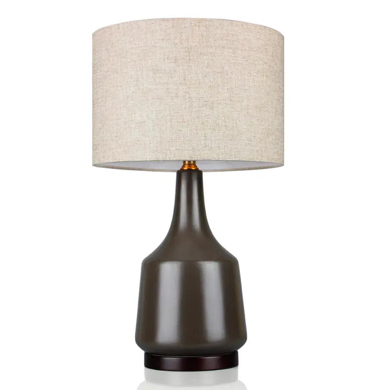 Nordic Minimalist Bedroom Bedside Table Lamp American Ceramic Londecor