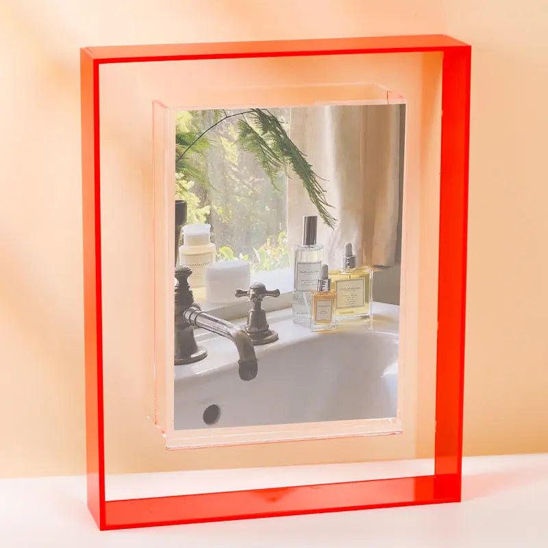 Londecor Clear Acrylic Photo Frame – Modern Rectangular Picture Frame for Home or Office - Londecor