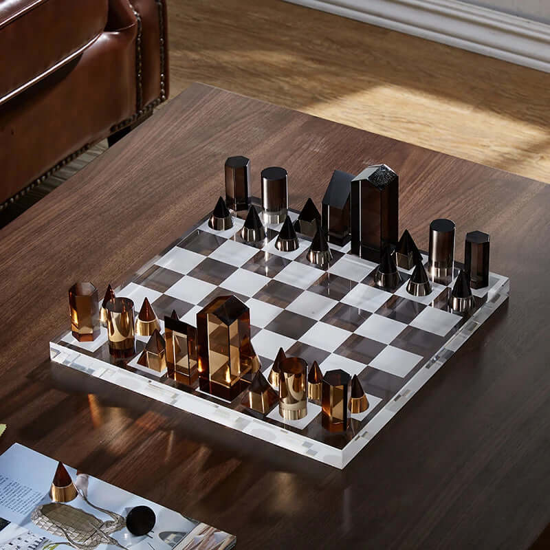 European-style Crystal Chessboard European-style Crystal Chessboard