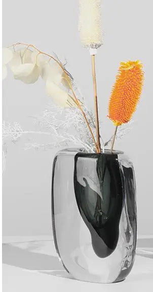 Elegant Reversible Glass Vase Londecor