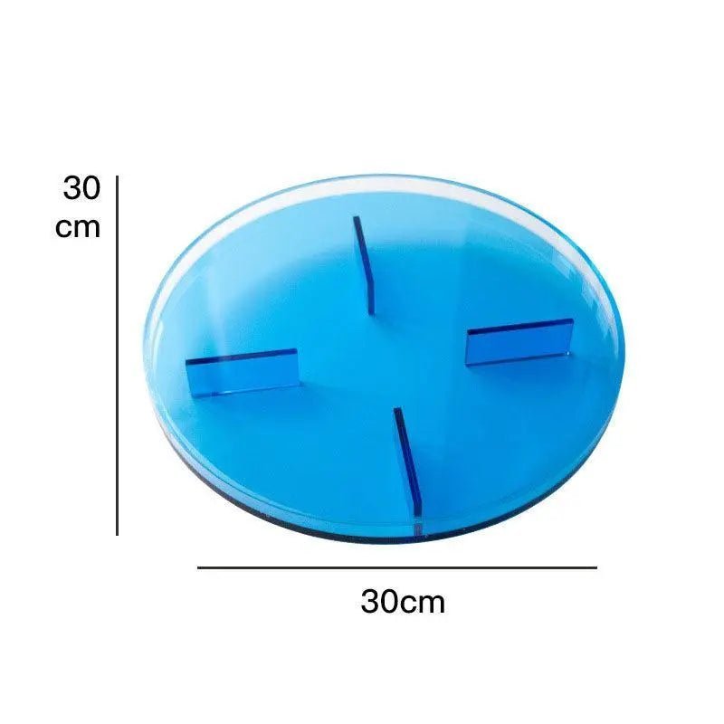 Acrylic Color Round Tray Ins Tray - Londecor