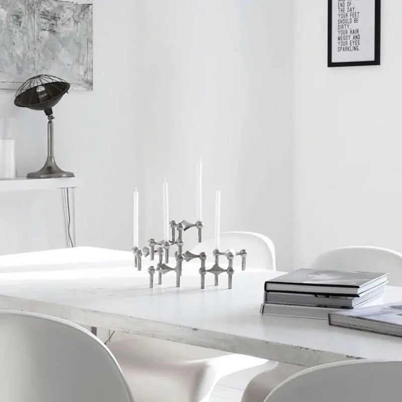 Stainless Steel Stackable Candle Holder Londecor