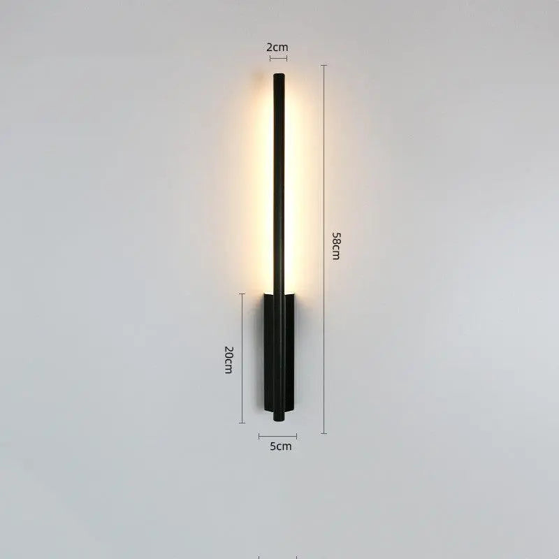 Minimalist Golden Line Wall Lamp - Londecor