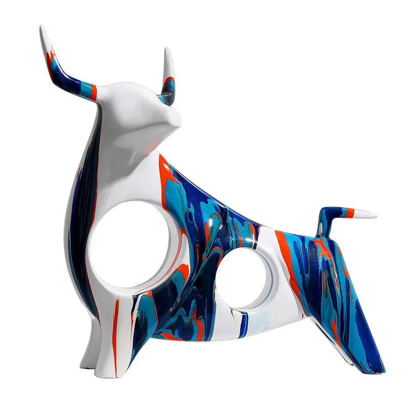 Nordic Camouflage Cow Ornaments - Londecor