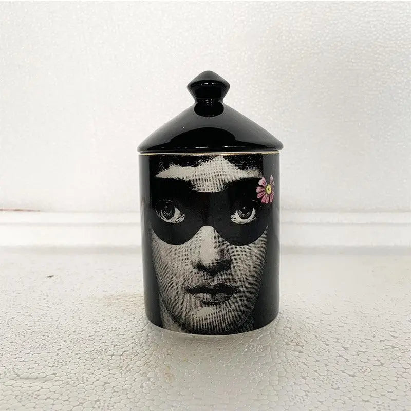 Art Face Jar //Decoration Ornaments - Londecor