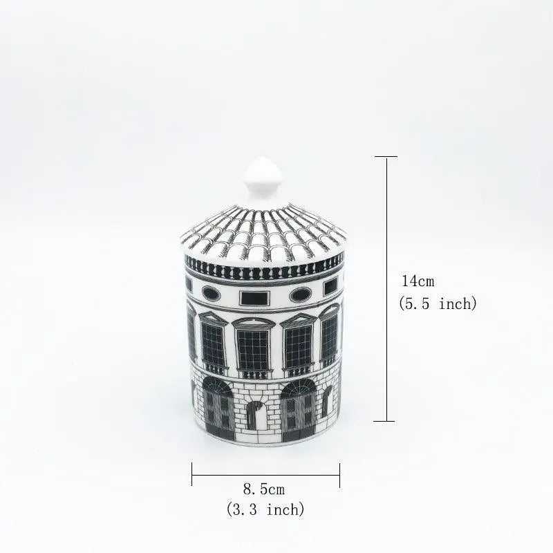 Ceramic Candle Holder Cup. - Londecor