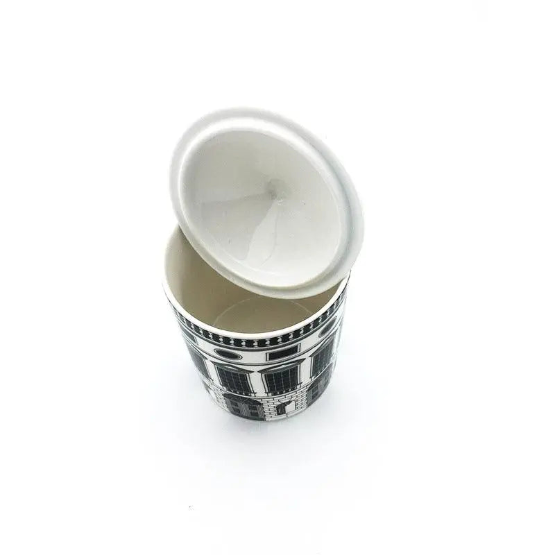 Ceramic Candle Holder Cup. - Londecor