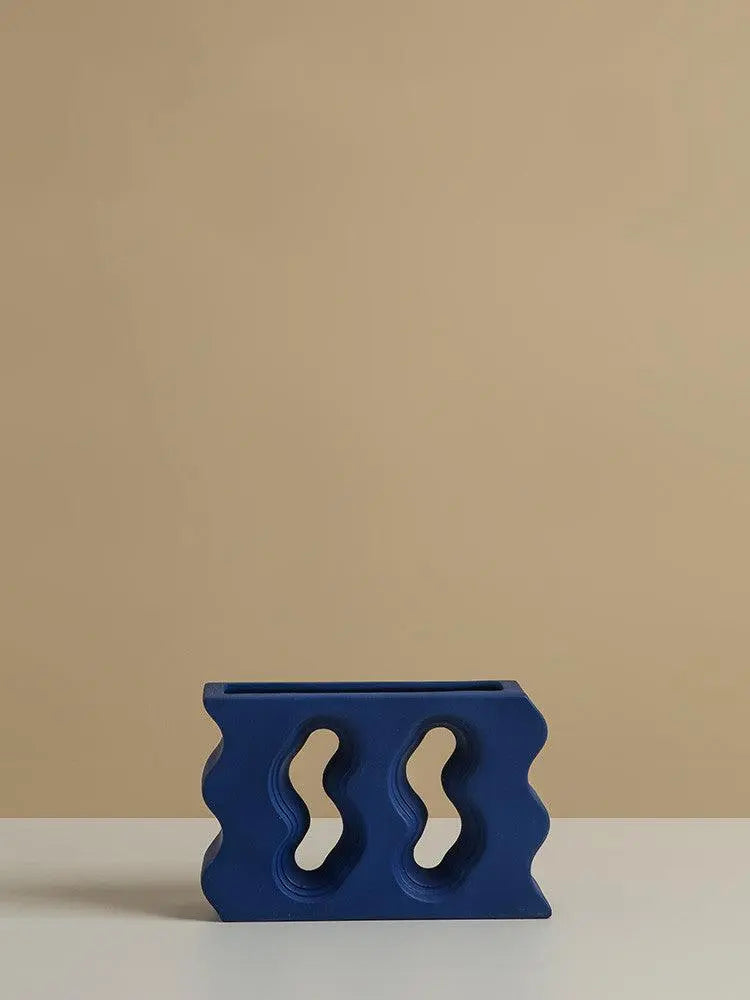 Nordic Minimalist Morandi Floral Geometric Ornaments Ornaments Dining Table TV Cabinet Porch Home Dried Flower Vase - Londecor