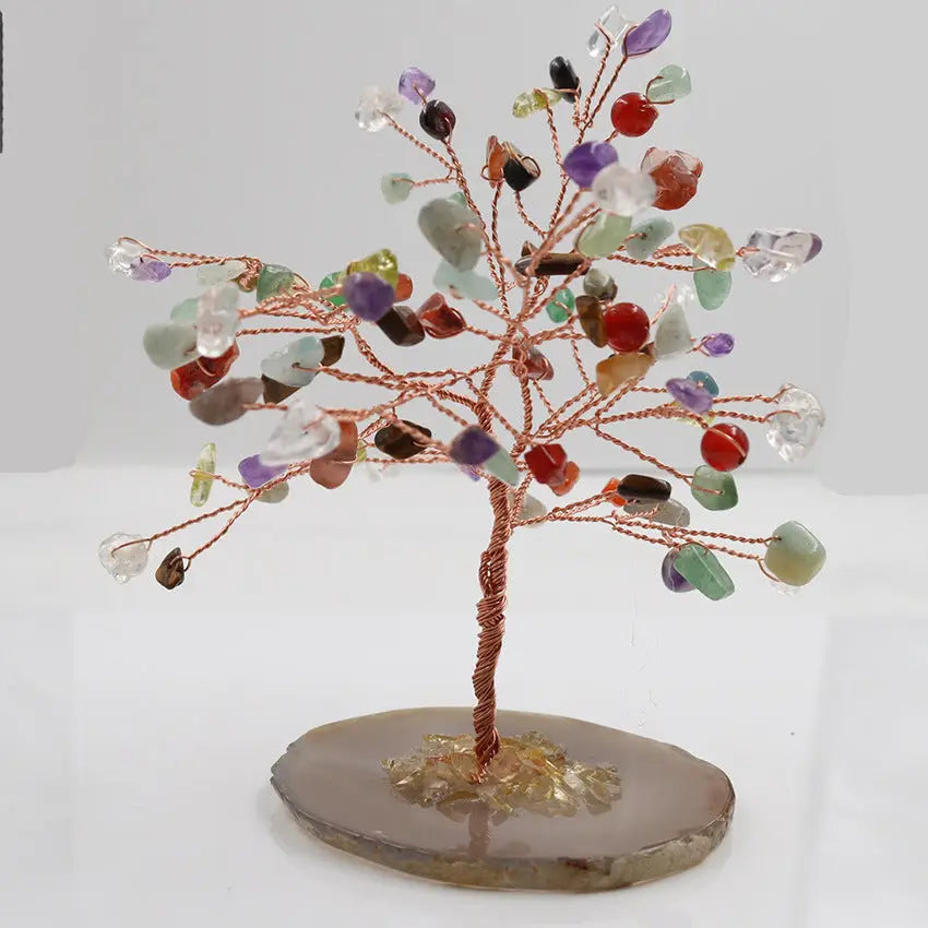 Natural Crystal Tree Ornaments Decoration Londecor