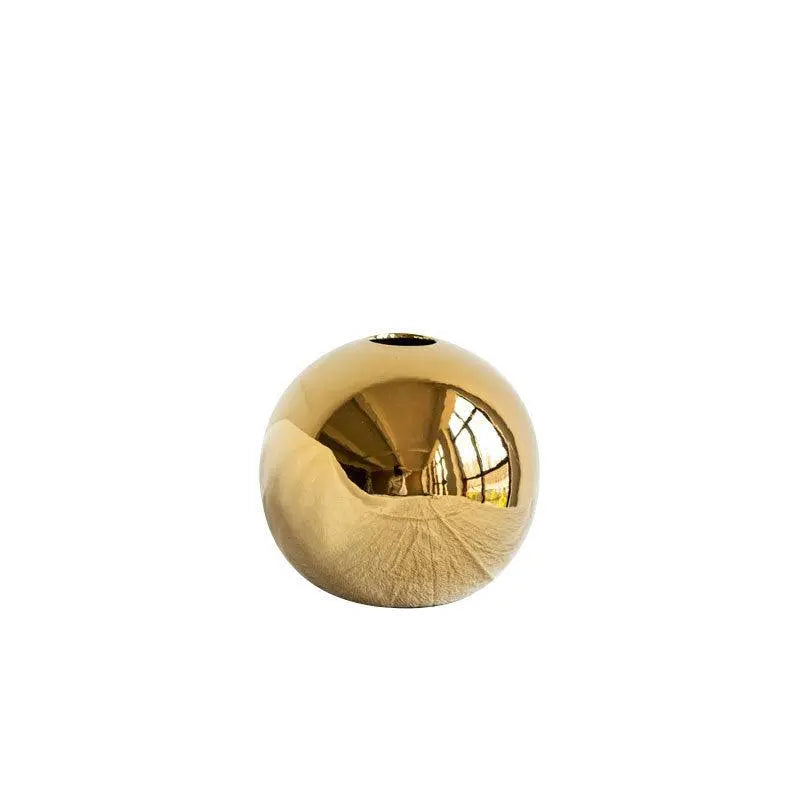 Ceramic Gold Vase - Londecor