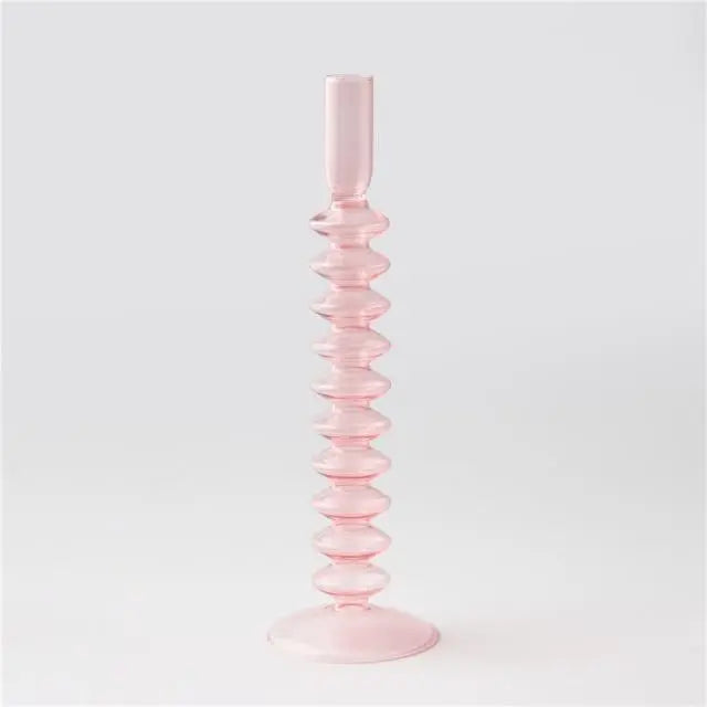 Glass Candle Holder Decoration - Londecor