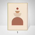 Abstract Painting Morandi Geometric Canvas Painting - Londecor