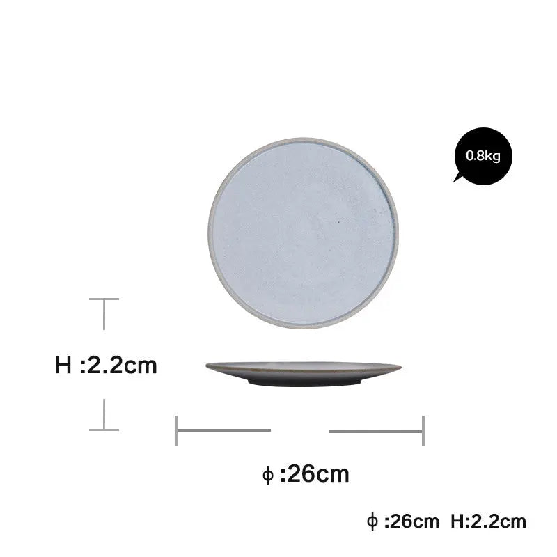 Dinner Plate, Flat Plate, Bowl And Plate Set Londecor