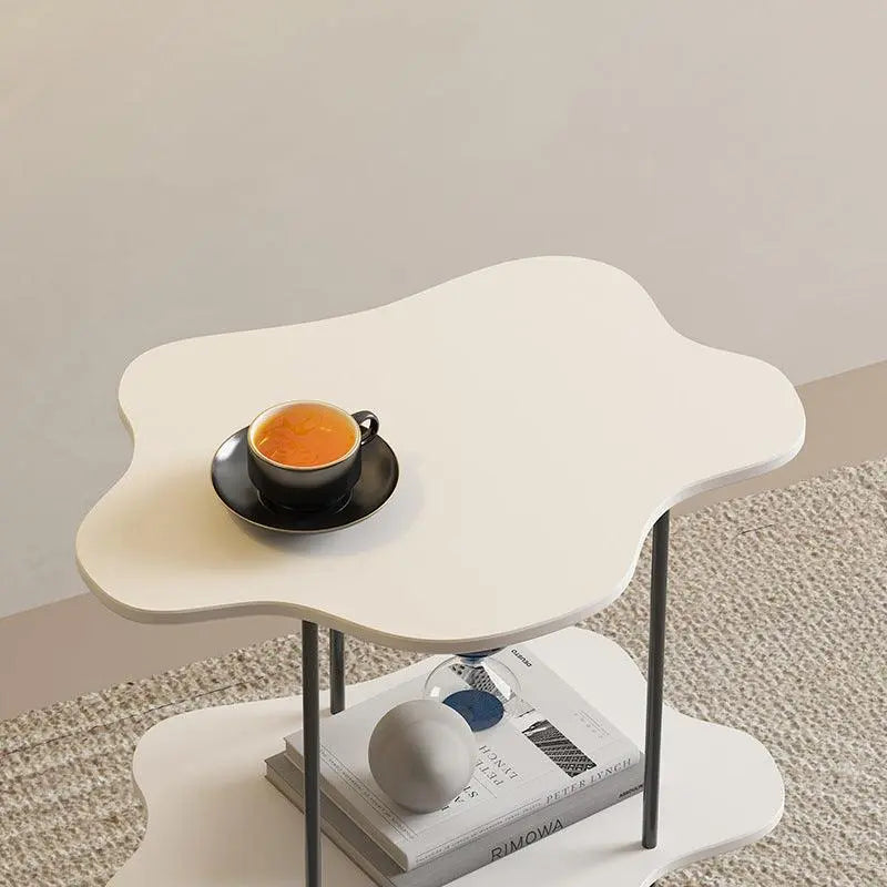 Cloud Side Table Polygonal Shaped Modern Minimalist Shelf - Londecor
