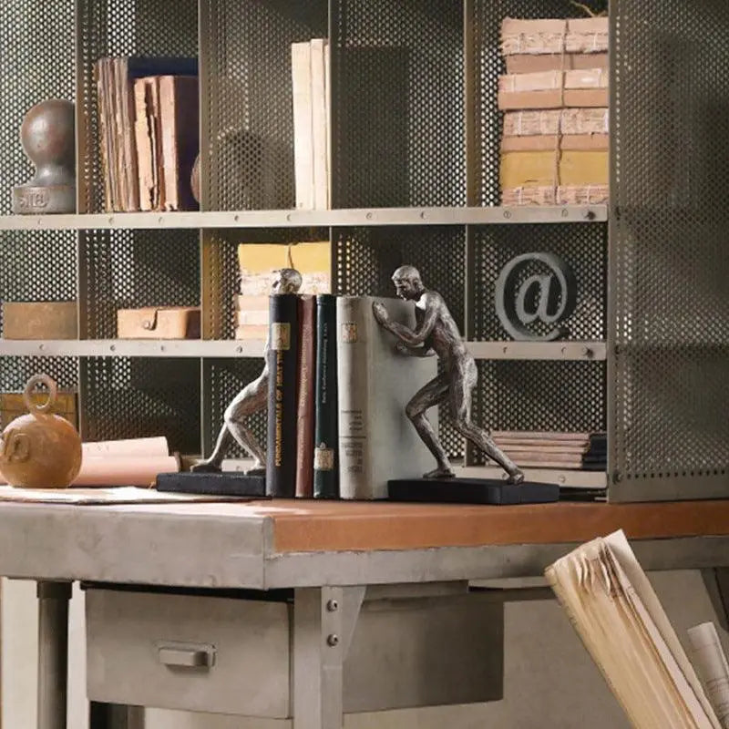 Bookstand, Bookend, Book-holder of Two Men - Londecor
