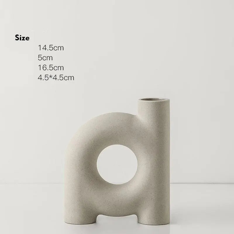 Minimalist Dried Flower Arrangement Vase - Londecor