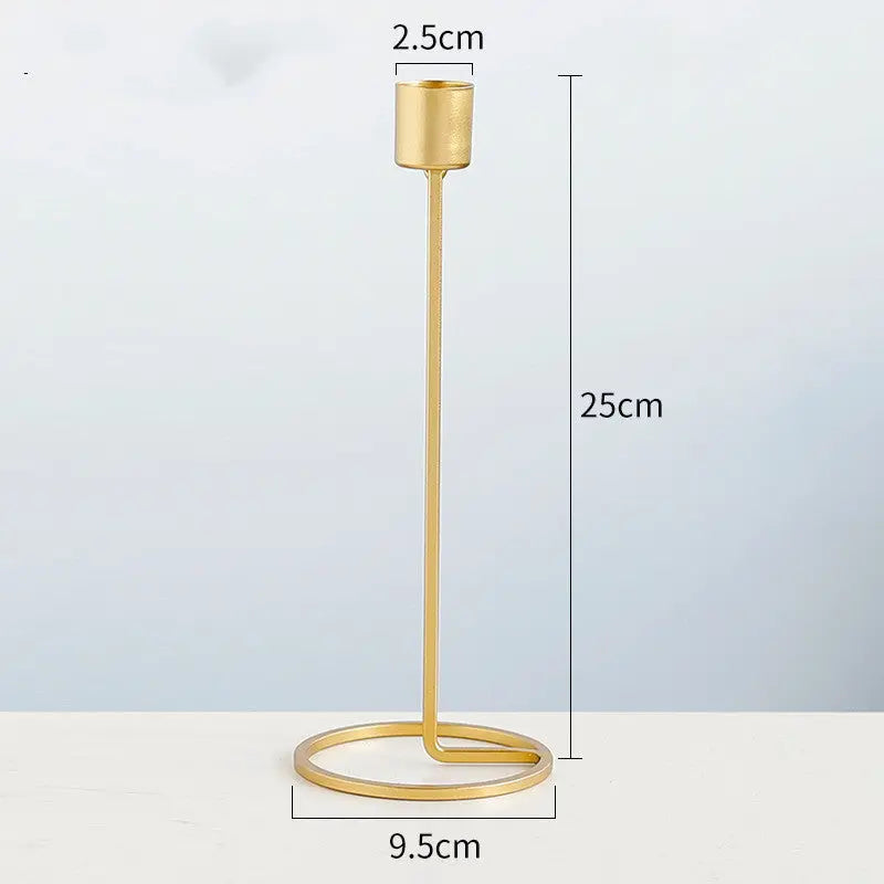 Nordic candlestick gold candlestick Londecor