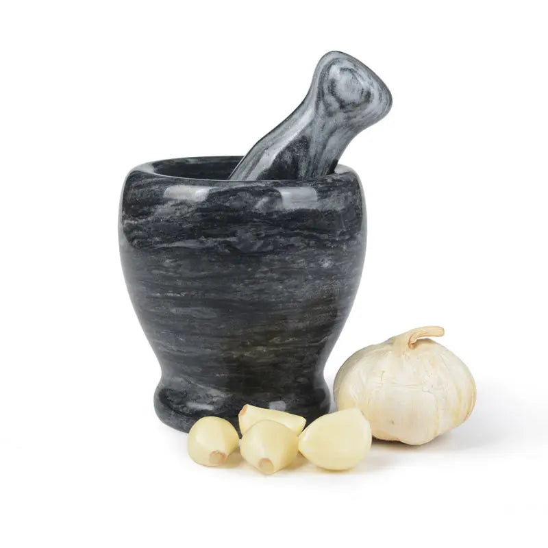 Marble garlic mortar garlic clay ware Londecor
