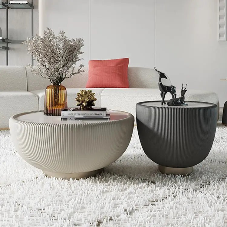 Modern Luxury Round Coffee Table Modern - Londecor