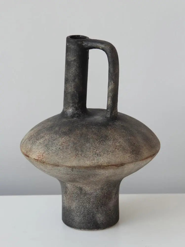 Handmade Pottery Modern Art Abstract Vase Ornament - Londecor
