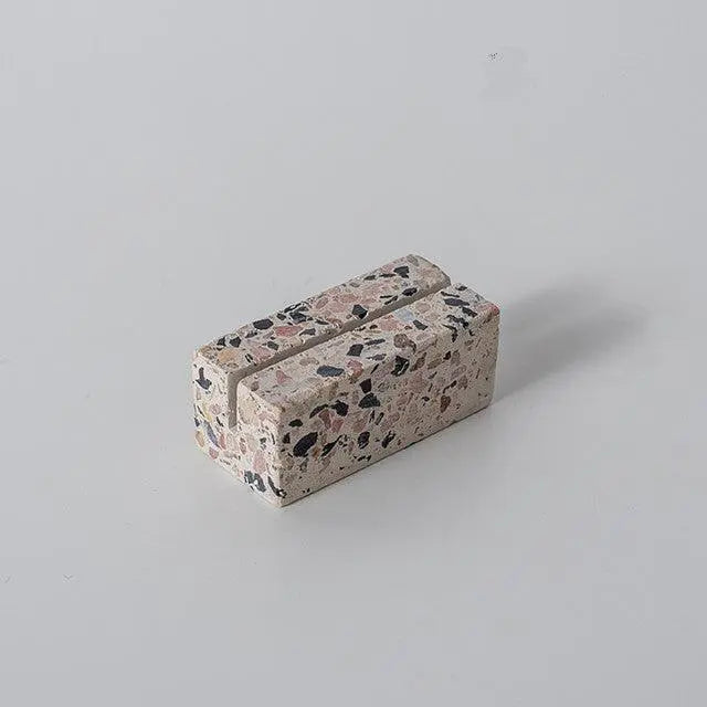 Terrazzo Postcard Holder Photo Holder Card Holder - Londecor
