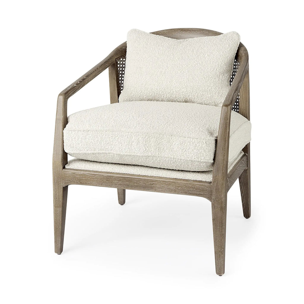 Fusion Light Cane Back Arm Chair-0