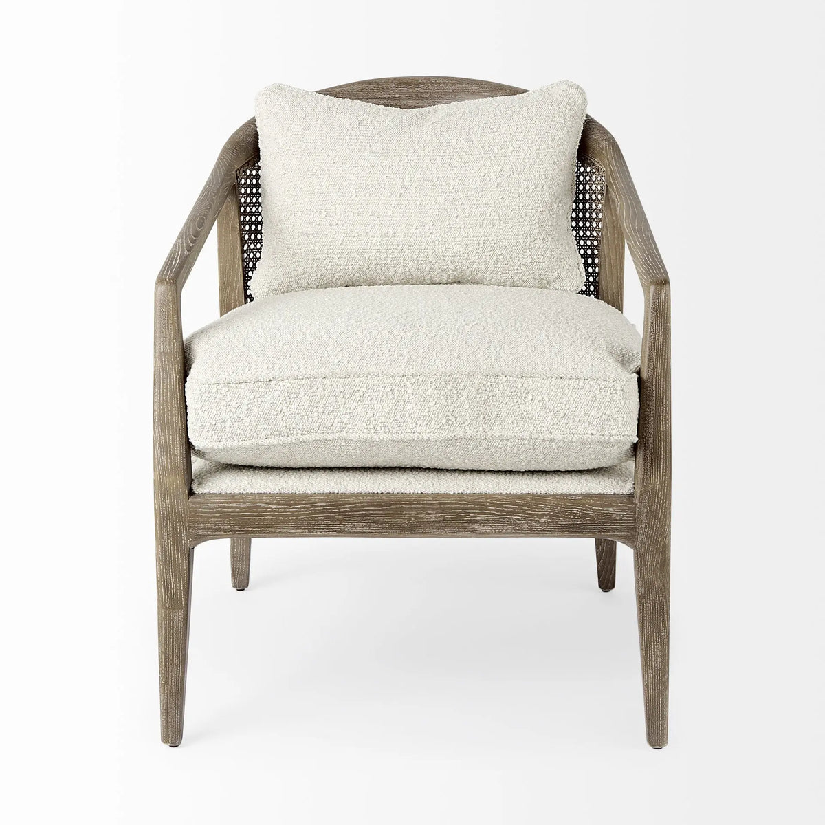 Fusion Light Cane Back Arm Chair-1